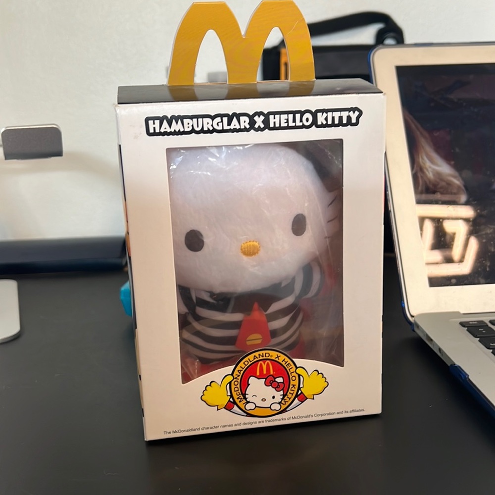 McDonald’s Hamburglar x Hello Kitty plush toy